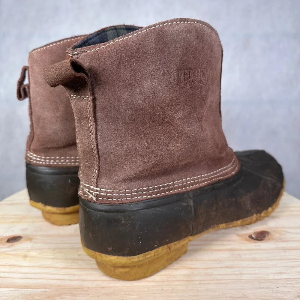 RedHead ASC II Duck Boots Mens Size 11 Brown Good Thinsulate Insulated Pull On
